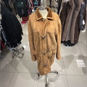 Brown Shearling Como Sport Coat medium